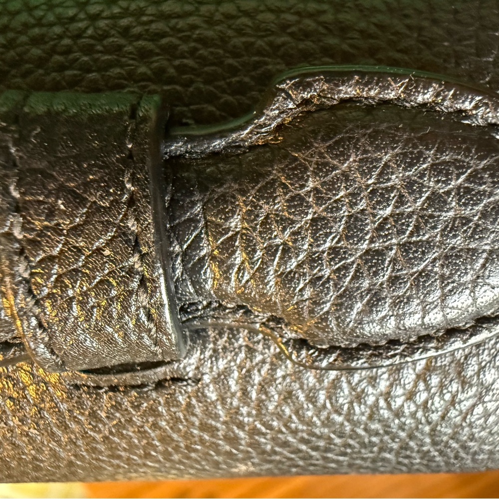 Coach Cassie Original. Pebbled Black Leather. - Picture 8 of 12